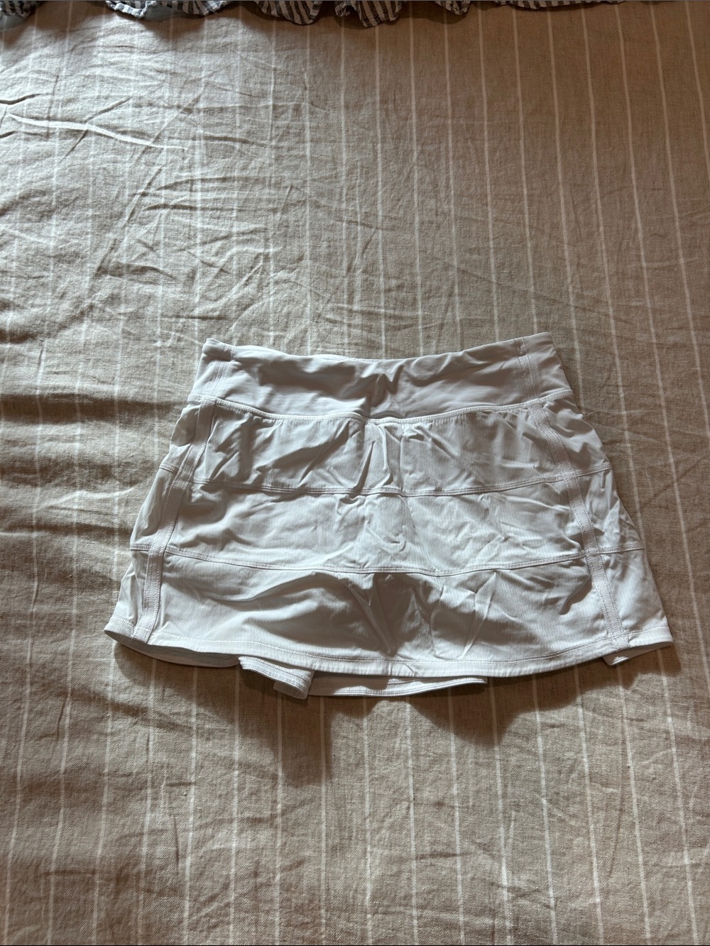 lululemon athletica White Performance Skort with Built-In Shorts